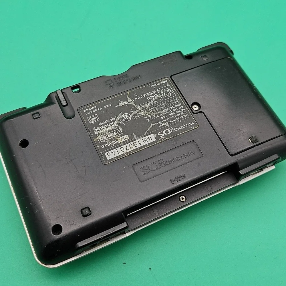 Nintendo DS Original NTR-001‎ Japanese Console Silver Tested Works